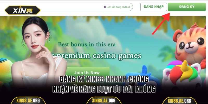 Đăng ký Xin88
